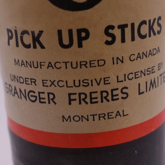 Vintage 456 PICK UP STICKS Game Manufactured in Canada Granger Freres Montreal - Picture 2 of 14